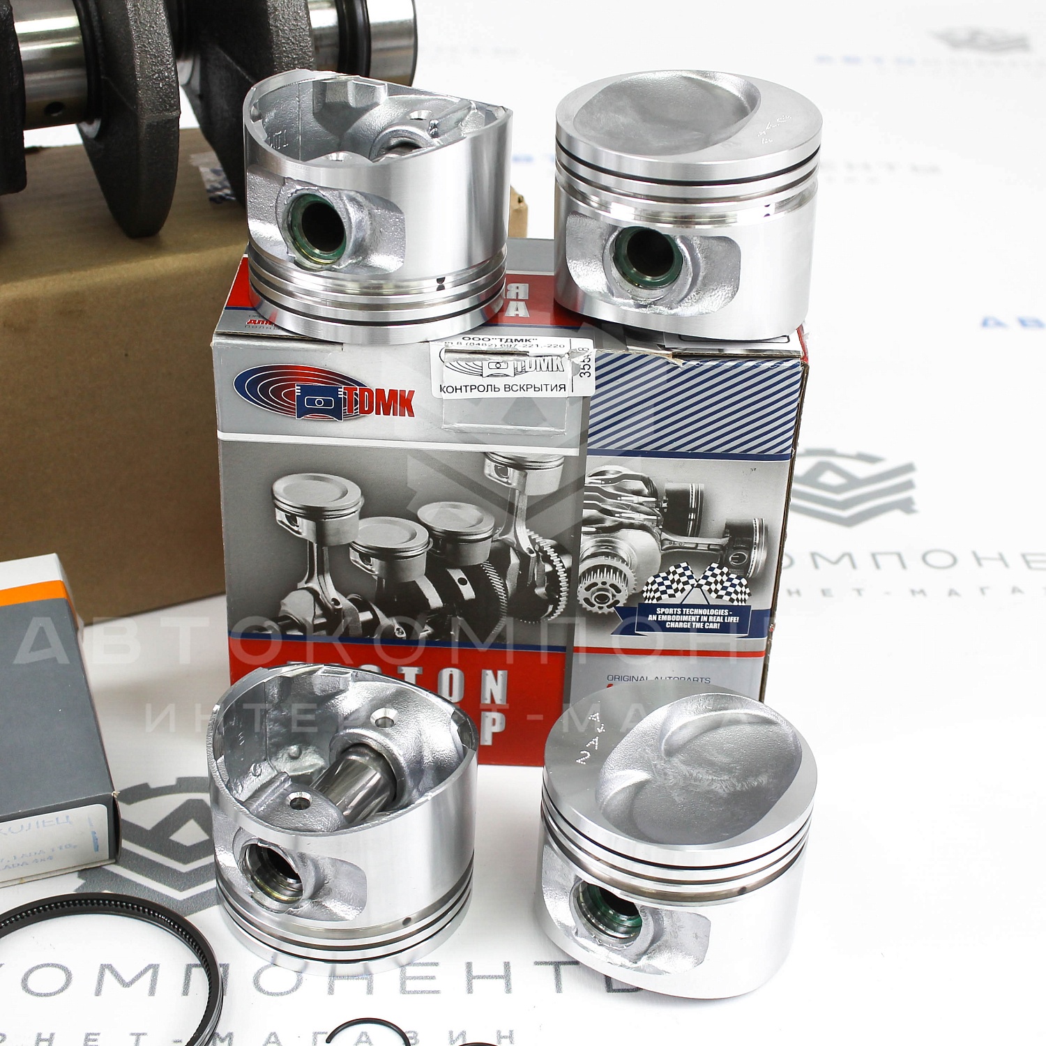 Мотокомплект 2.0л (d=82.4мм) Шевроле Нива, Лада Нива 4х4