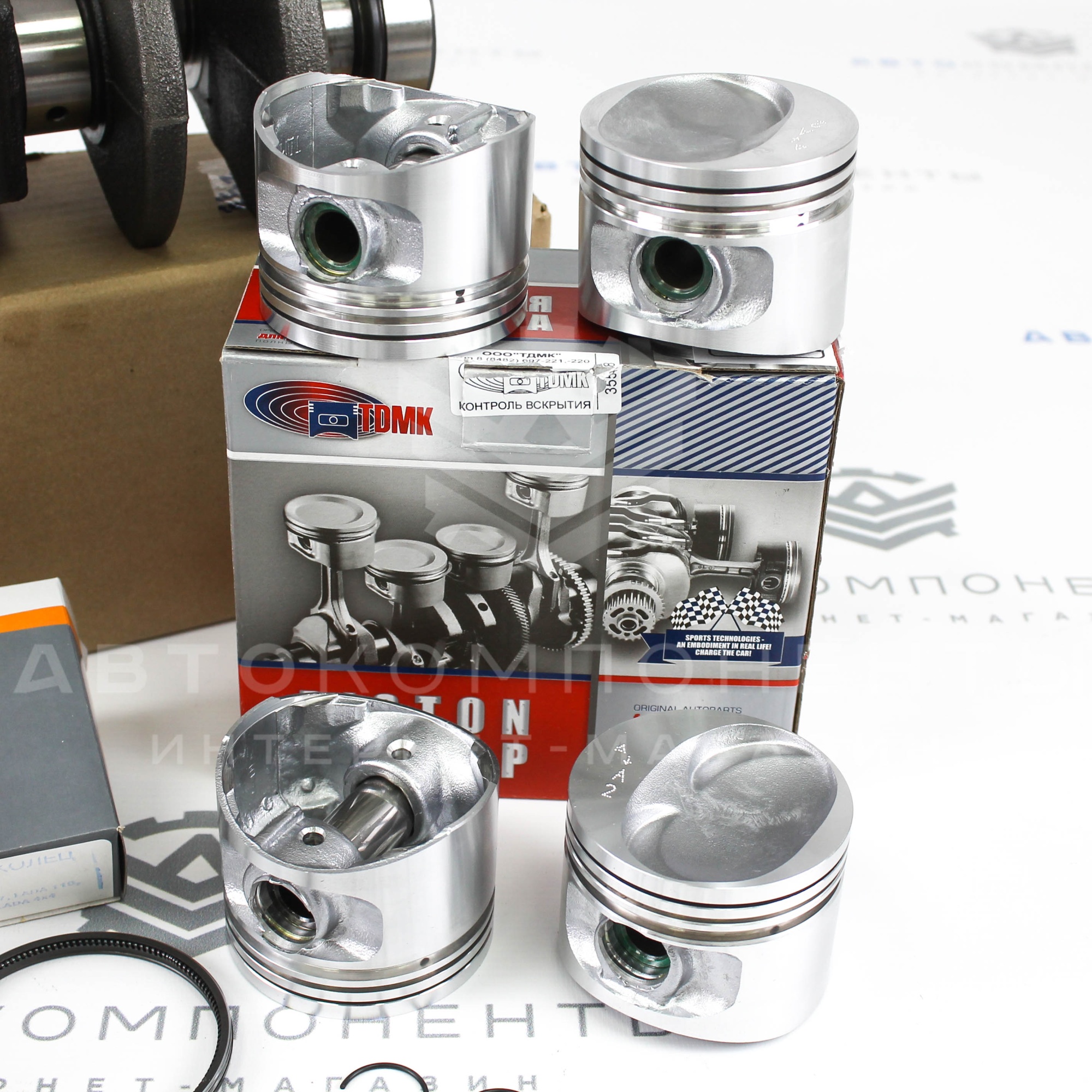 Мотокомплект 2.0л (d=82.4мм) Шевроле Нива, Лада Нива 4х4