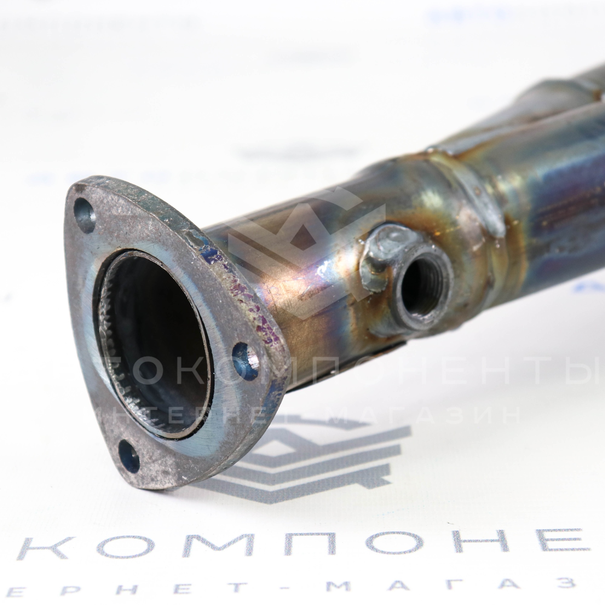 Выпускной комплект "DK PRO" 16V на треугольном фланце с глушителем (спорт) Лада Приора (седан, универсал) Выпускной комплект "DK PRO" 16V на треугольном фланце с глушителем (спорт) Лада Приора (седан, универсал)